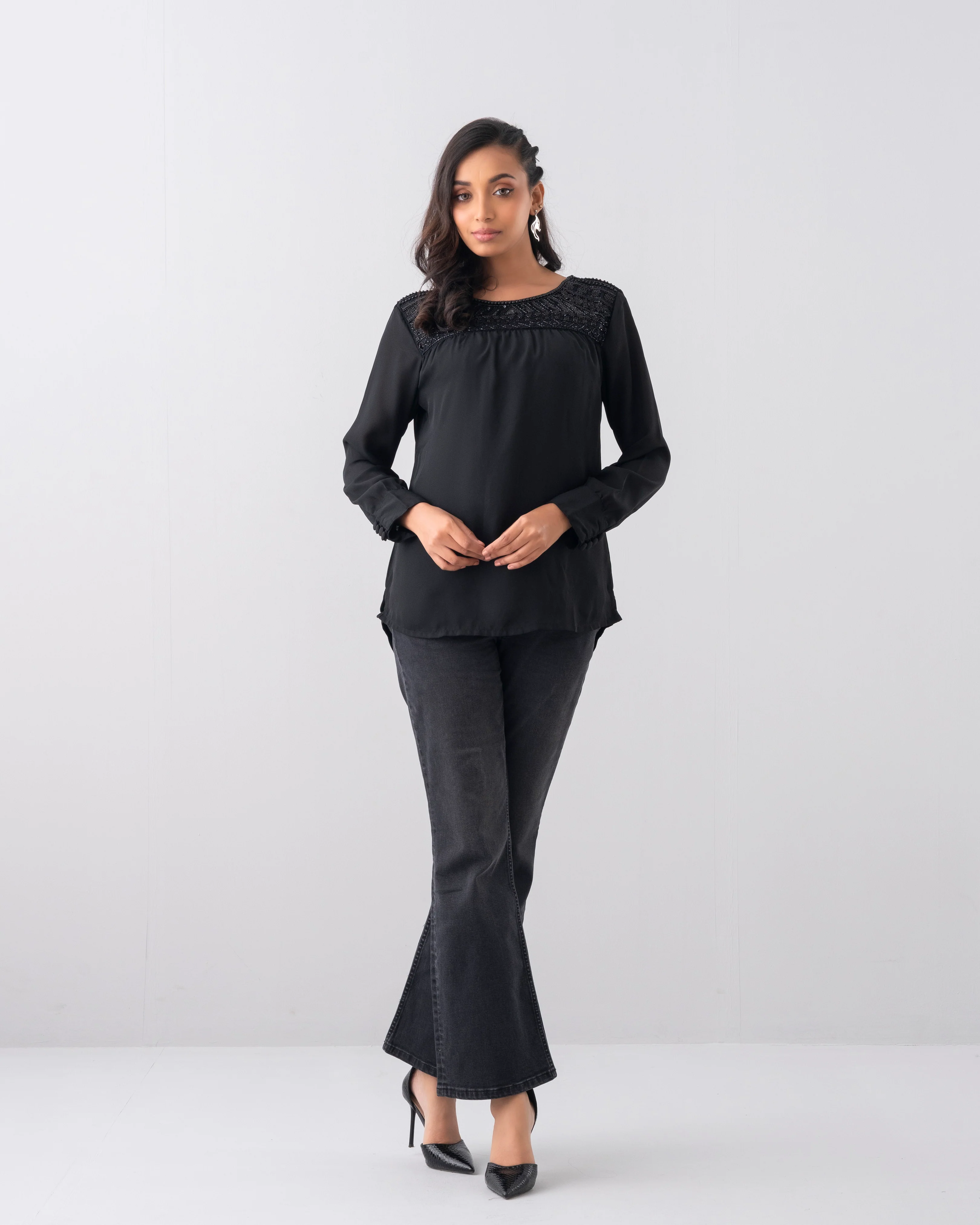 Women's Fashion Top - Bling